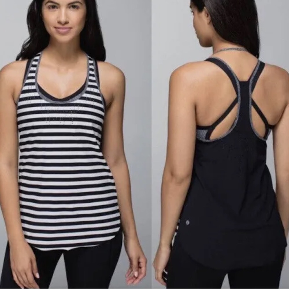 Lululemon Waterbound Singlet Laser Cut Tank